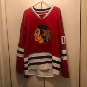 Chicago black hawks hockey jersey size medium never worn